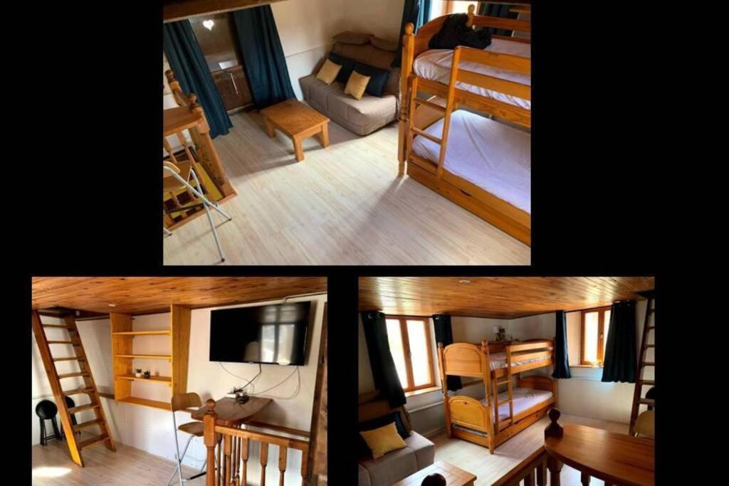Maison Individuelle Chaleureuse Au Calme Bourg-Saint-Maurice Luaran gambar